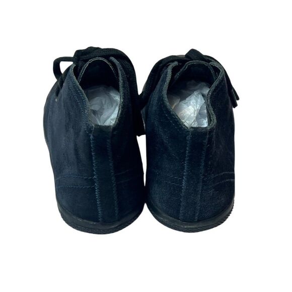 Prada Kids Navy Suede Leather High-Top Sneakers Boots Lace-Up Size EUR 29 - Picture 5 of 9